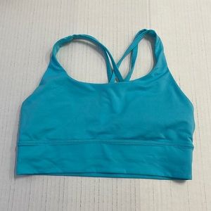 Lululemon Energy Bra Medium Support Blue